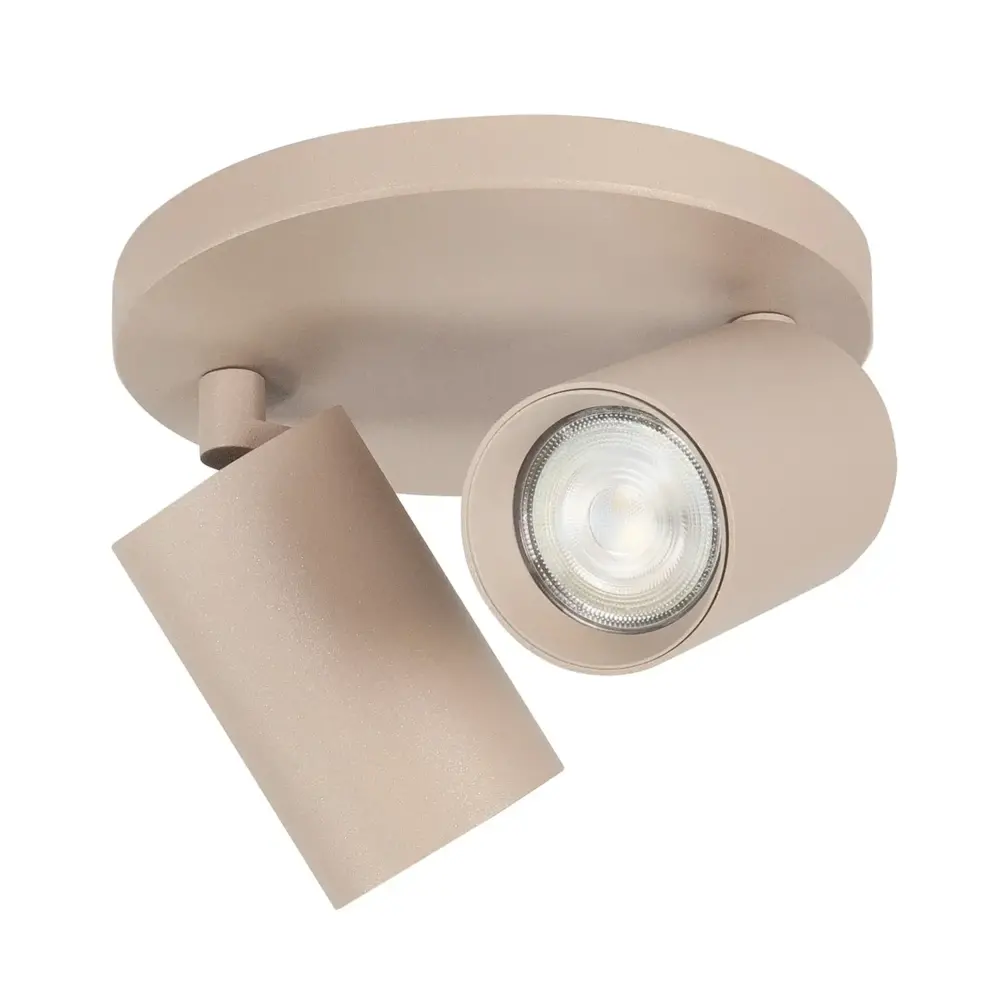 Highlight Spot Mila 2 lichts Ø 17 cm beige Highlight Spot Mila 2 lichts Ø 17 cm beige