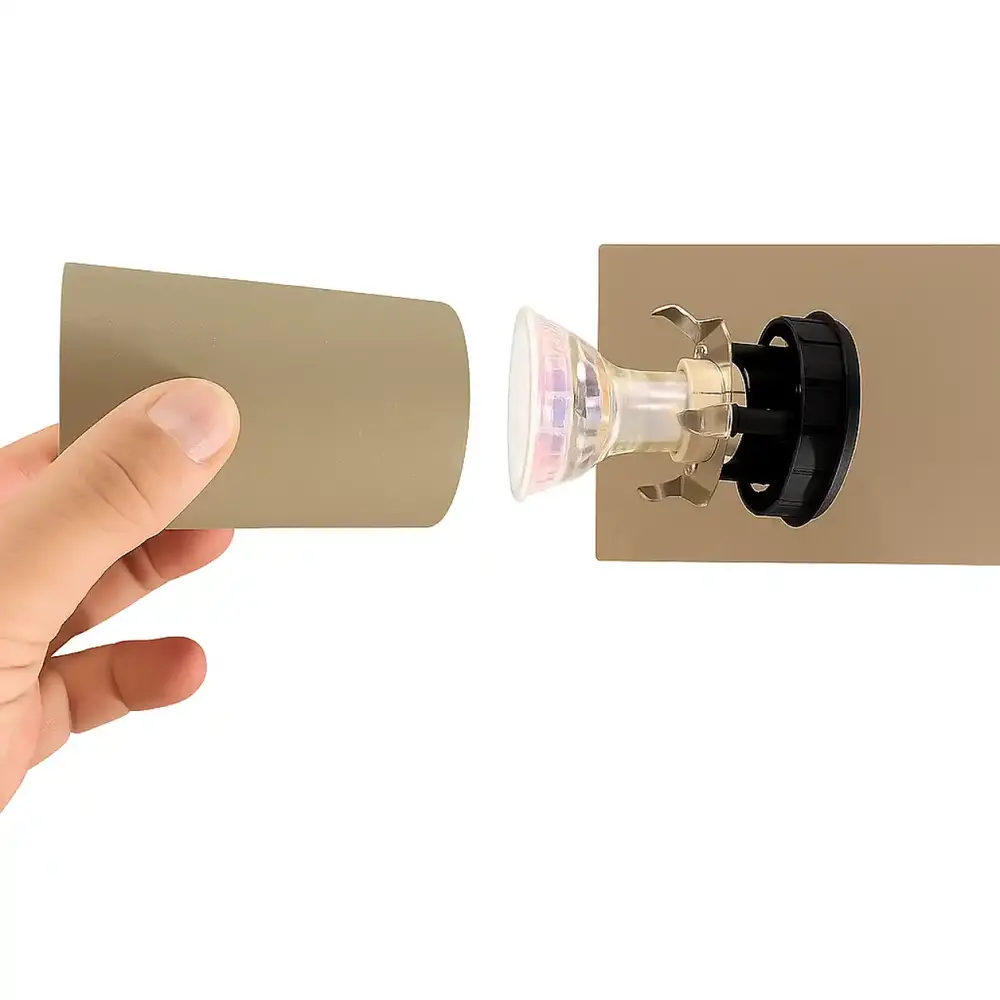 Highlight Spot Mila 3 lichts Ø 25 cm beige