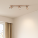 Highlight Spot Mila 3 lichts L 65 cm beige Highlight Spot Mila 3 lichts L 65 cm beige