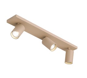 Highlight Spot Mila 3 lichts L 65 cm beige