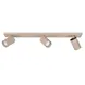 Highlight Spot Mila 3 lichts L 65 cm beige Highlight Spot Mila 3 lichts L 65 cm beige
