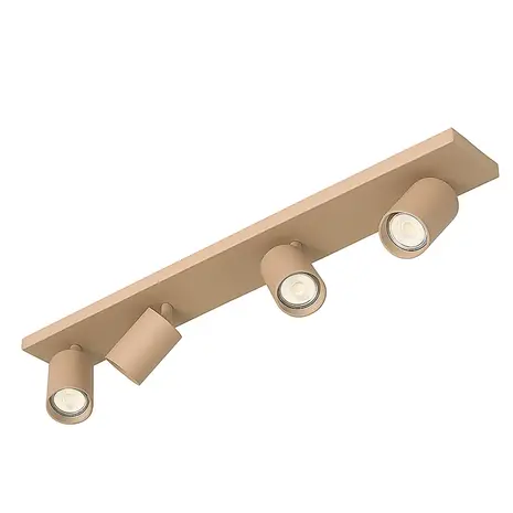Highlight Spot Mila 4 lichts L 90 cm beige