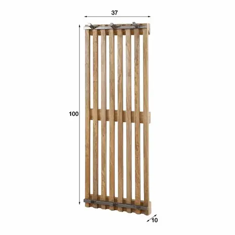 Ylumen Kapstok Tweak hoog B 37 cm H 100 cm naturel Ylumen Kapstok Tweak hoog B 37 cm H 100 cm naturel