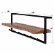 Ylumen Kapstok Air Solid B 100 cm H 32 cm naturel Ylumen Kapstok Air Solid B 100 cm H 32 cm naturel