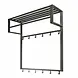 Ylumen Kapstok Industrial hoog B 80 cm H 89 cm grijs Ylumen Kapstok Industrial hoog B 80 cm H 89 cm grijs