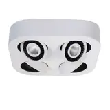 Highlight Spot Eye 4 lichts B 30 cm wit Highlight Spot Eye 4 lichts B 30 cm wit