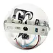 Steinhauer Wandlamp Upround incl. GU10 LED wit Steinhauer Wandlamp Upround incl. GU10 LED wit