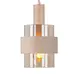 Highlight Hanglamp Marrone 1 lichts Ø 18 cm beige Highlight Hanglamp Marrone 1 lichts Ø 18 cm beige