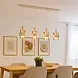 Highlight Hanglamp Marrone 4 lichts L 110 cm beige Highlight Hanglamp Marrone 4 lichts L 110 cm beige