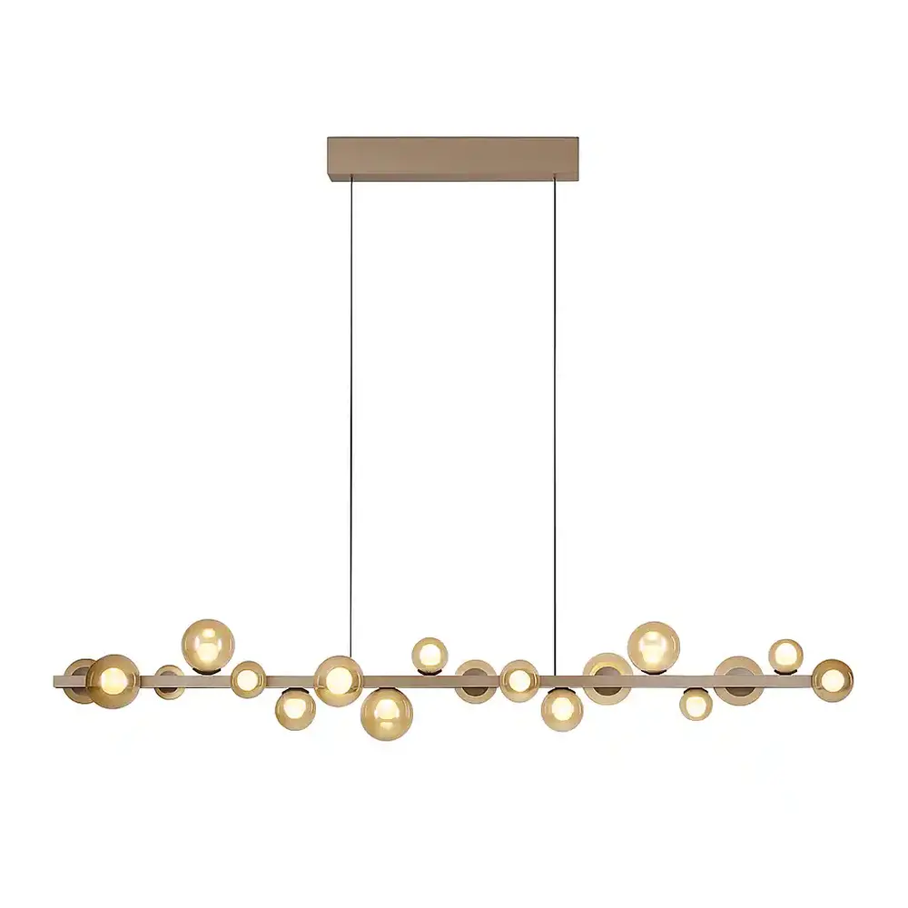 Neuhaus PURE Hanglamp E-Popup XL e-Lift L 180 cm champagne Neuhaus PURE Hanglamp E-Popup XL e-Lift L 180 cm champagne