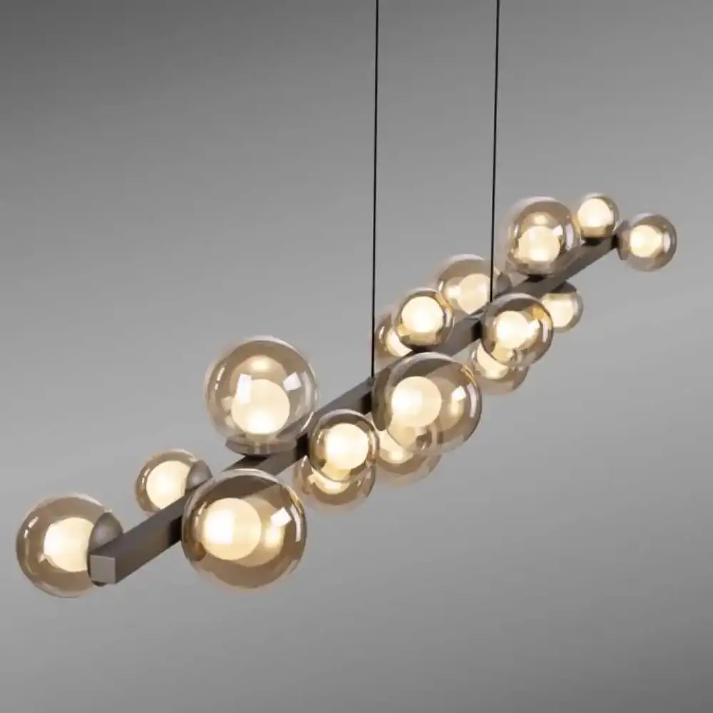 Neuhaus PURE Hanglamp E-Popup XL e-Lift L 180 cm champagne Neuhaus PURE Hanglamp E-Popup XL e-Lift L 180 cm champagne