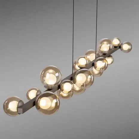 Neuhaus PURE Hanglamp E-Popup XL e-Lift L 180 cm champagne Neuhaus PURE Hanglamp E-Popup XL e-Lift L 180 cm champagne