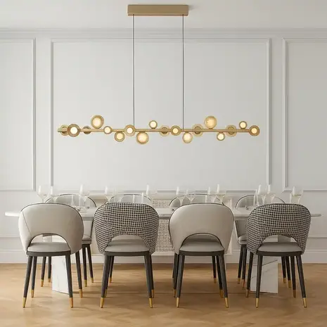 Neuhaus PURE Hanglamp E-Popup XL e-Lift L 180 cm champagne Neuhaus PURE Hanglamp E-Popup XL e-Lift L 180 cm champagne