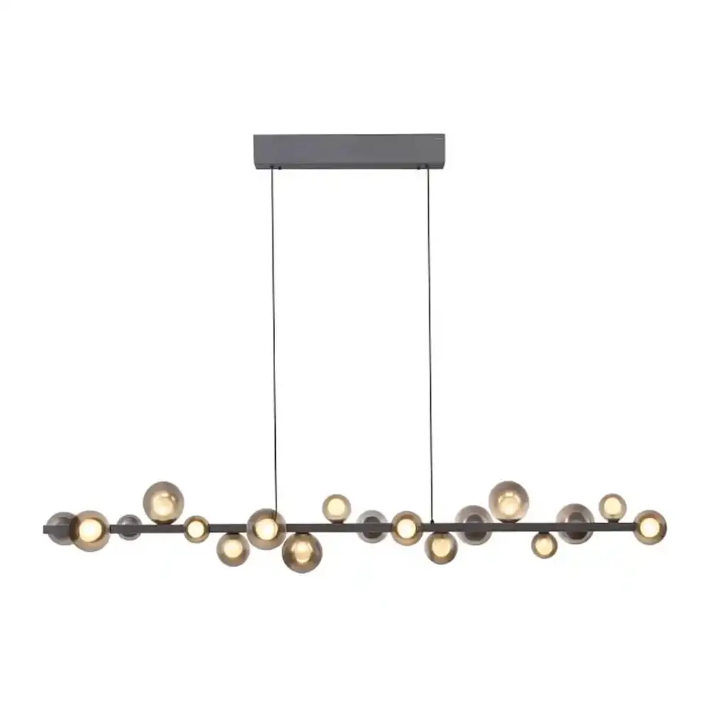 Neuhaus PURE Hanglamp E-Popup XL e-Lift L 180 cm donker grijs Neuhaus PURE Hanglamp E-Popup XL e-Lift L 180 cm donker grijs