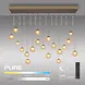 Neuhaus PURE Hanglamp Popup 19 lichts L 150 cm comfortlift champagne Neuhaus PURE Hanglamp Popup 19 lichts L 150 cm comfortlift champagne