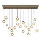 Neuhaus PURE Hanglamp Popup 19 lichts L 150 cm comfortlift champagne Neuhaus PURE Hanglamp Popup 19 lichts L 150 cm comfortlift champagne