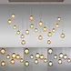 Neuhaus PURE Hanglamp Popup 19 lichts L 150 cm comfortlift champagne Neuhaus PURE Hanglamp Popup 19 lichts L 150 cm comfortlift champagne