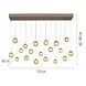 Neuhaus PURE Hanglamp Popup 19 lichts L 150 cm comfortlift champagne Neuhaus PURE Hanglamp Popup 19 lichts L 150 cm comfortlift champagne