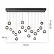Neuhaus PURE Hanglamp Popup 19 lichts L 150 cm comfortlift donker grijs Neuhaus PURE Hanglamp Popup 19 lichts L 150 cm comfortlift donker grijs