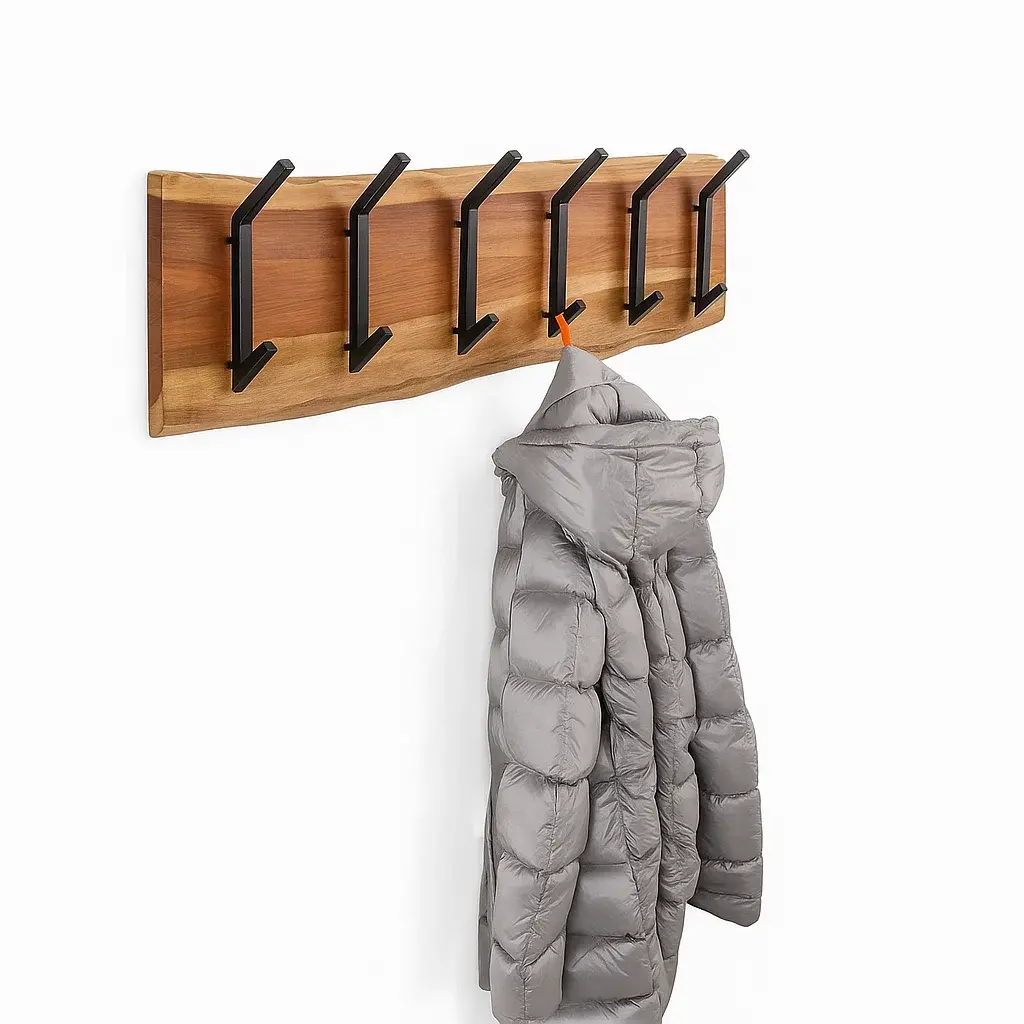 Ylumen Kapstok Edge B 100 cm H 30 cm naturel