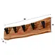 Ylumen Kapstok Edge B 60 cm H 15 cm naturel Ylumen Kapstok Edge B 60 cm H 15 cm naturel