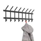 Ylumen Kapstok Tubo B 90 cm H 34 cm zwart