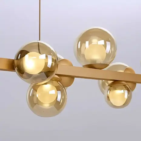 Neuhaus PURE Hanglamp E-Popup XL e-Lift L 180 cm champagne Neuhaus PURE Hanglamp E-Popup XL e-Lift L 180 cm champagne