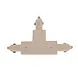 Highlight T-stuk Trackline railsysteem beige Highlight T-stuk Trackline railsysteem beige
