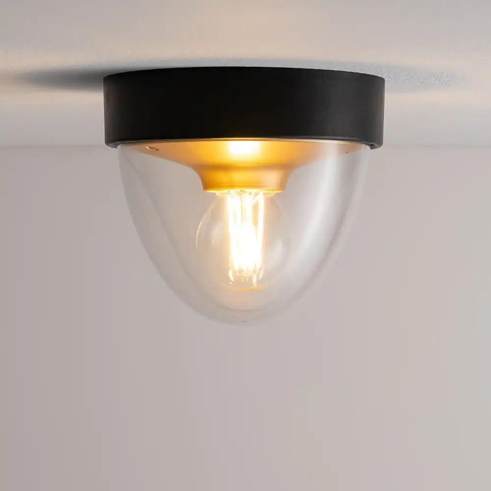 Nowodvorski Buitenlamp Nook Ø 18 cm goud zwart Nowodvorski Buitenlamp Nook Ø 18 cm goud zwart