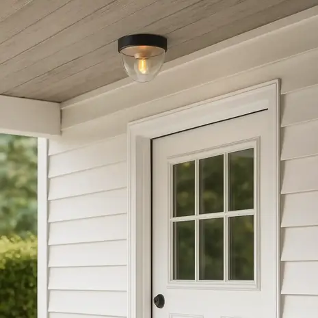 Nowodvorski Buitenlamp Nook Ø 18 cm goud zwart Nowodvorski Buitenlamp Nook Ø 18 cm goud zwart