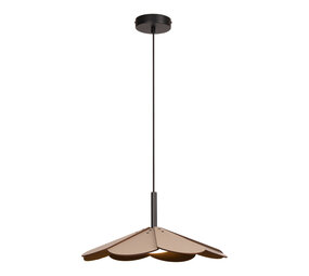 Lucide BLOMSTER - Hanglamp - Ø 47 cm - LED Dimb. - 1x9W 3000K - Taupe | Essential