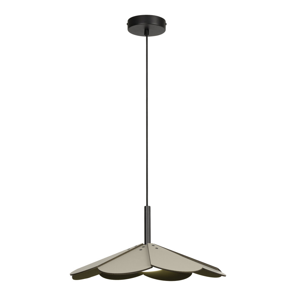 Lucide BLOMSTER - Hanglamp - Ø 47 cm - LED Dimb. - 1x9W 2700K - Groen - Essential