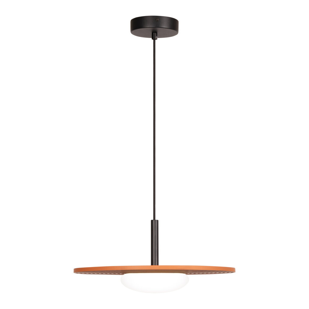 Lucide CARMINO - Hanglamp - Ø 38,7 cm - LED - 1x8W 2700K - Terracotta - Essential