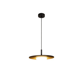 Lucide CARMINO - Hanglamp - Ø 38,7 cm - LED - 1x8W 2700K - Taupe | Essential