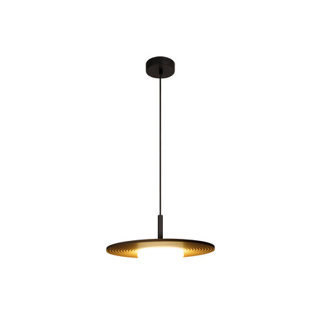 Lucide CARMINO - Hanglamp - Ø 38,7 cm - LED - 1x8W 3000K - Taupe | Essential Lucide CARMINO - Hanglamp - Ø 38,7 cm - LED - 1x8W 3000K - Taupe | Essential