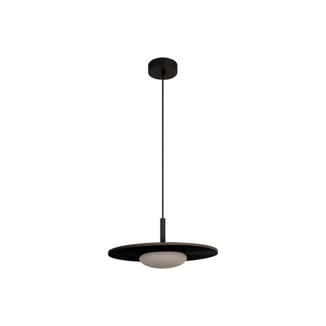Lucide CARMINO - Hanglamp - Ø 38,7 cm - LED - 1x8W 2700K - Taupe | Essential