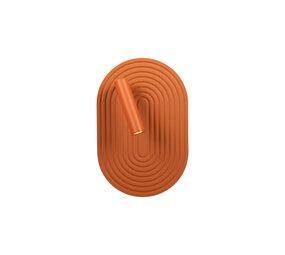 Lucide CARMINO - Wandlamp - LED - 1x12W 2700K - Terracotta | Essential