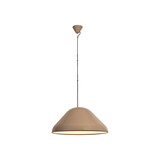 Lucide ANDRES - Hanglamp - Ø 56 cm - 1xE27 - Taupe | Vibes
