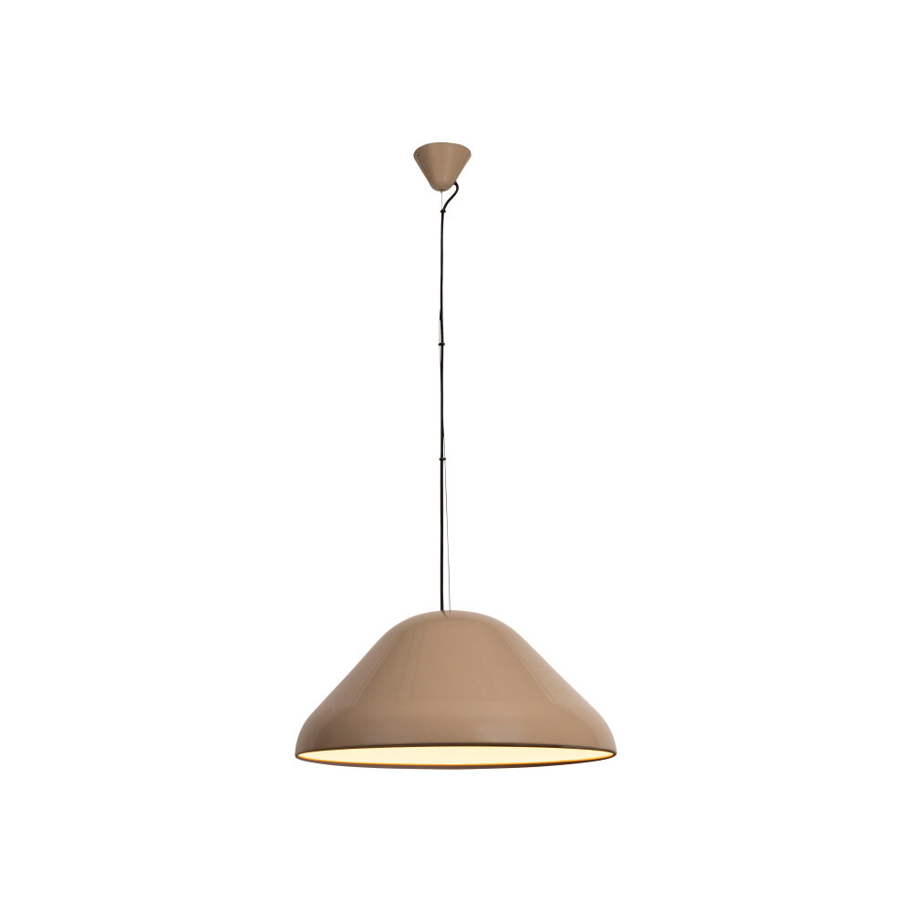 Lucide ANDRES - Hanglamp - Ø 56 cm - 1xE27 - Taupe - Vibes