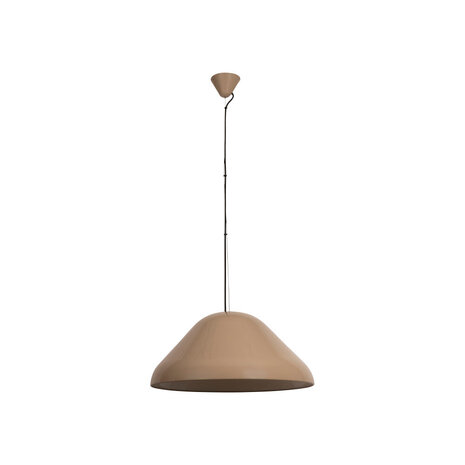 Lucide ANDRES - Hanglamp - Ø 56 cm - 1xE27 - Taupe | Vibes