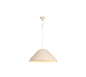 Lucide ANDRES - Hanglamp - Ø 56 cm - 1xE27 - Beige | Vibes