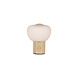 Lucide GUSTAV - Oplaadbare Tafellamp - Accu/Batterij - Ø 8 cm - LED Dimb. - 1x0,8W 2700K - Beige | Essential