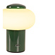Lucide GUSTAV - Oplaadbare Tafellamp - Accu/Batterij - Ø 8 cm - LED Dimb. - 1x0,8W 2700K - Groen | Essential