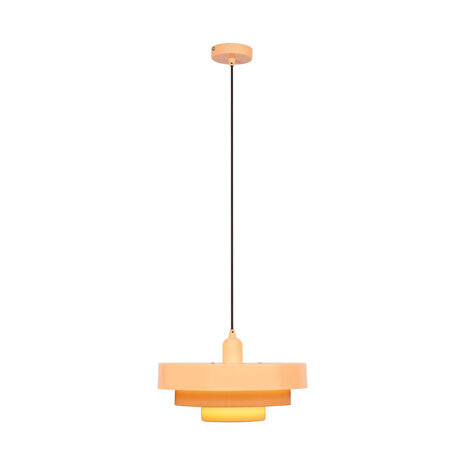 Lucide RUNA - Hanglamp - Ø 35 cm - 1xE27 - Roze | Essential Lucide RUNA - Hanglamp - Ø 35 cm - 1xE27 - Roze | Essential