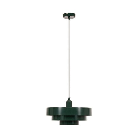 Lucide RUNA - Hanglamp - Ø 35 cm - 1xE27 - Groen | Essential