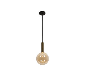 Lucide JOSIANE - Hanglamp - Ø 18 cm - 1xG9 - Amber | Vibes