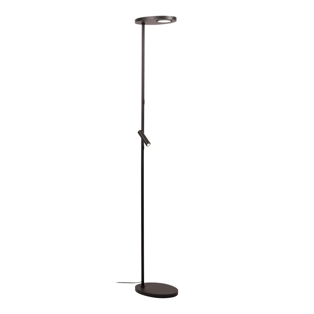 Lucide ORTOLAN - Vloerlamp - LED Dimb. - CCT - 2700K/4000K - Zwart | Essential