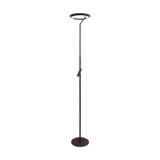 Lucide CELESTE - Vloerlamp - Ø 28 cm - LED Dimb. - 2700K - Zwart | Essential