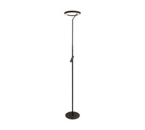 Lucide CELESTE - Vloerlamp - Ø 28 cm - LED Dimb. - 2700K - Zwart | Essential