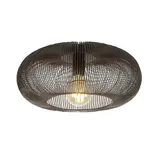 Ylumen Plafondlamp Copper Twist Ø 43 cm zwart Ylumen Plafondlamp Copper Twist Ø 43 cm zwart